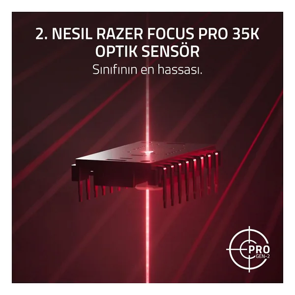 Razer Viper V3 Pro Faker Edition Kablolu/Kablosuz Oyuncu Mouse - Görsel 4