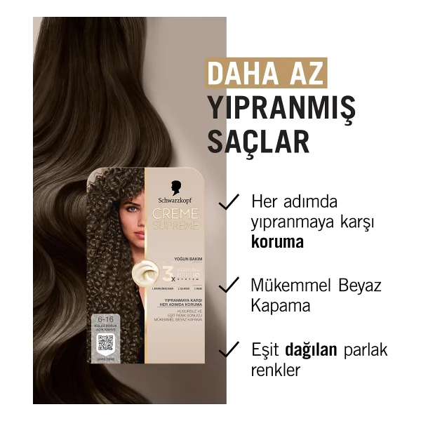 Schwarzkopf Creme Supreme Saç Boyası - Görsel 5
