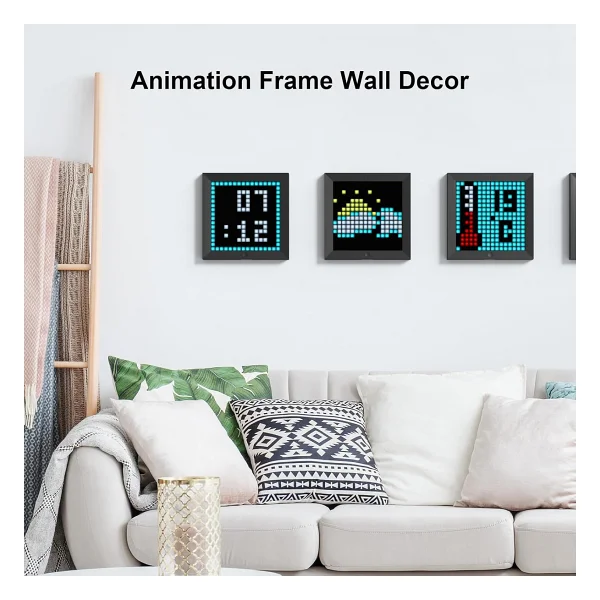 Divoom Pixoo 16x16 Piksel LED Fotoğraf Çerçevesi - Görsel 4