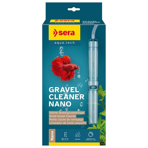 Sera Akvaryum Dip Süpürge Gravel Cleaner Round - Görsel 6