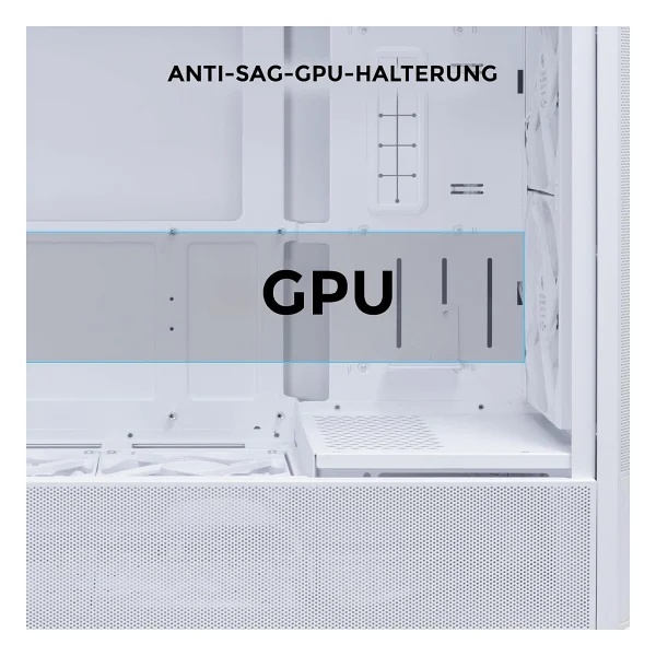 Lian Li Lancool 207rw Argb Fanlı Beyaz Atx Oyuncu Kasası - Görsel 7
