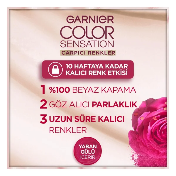 Garnier Çarpıcı Renkler 111 Ekstra Açık Gümüş Sarısı Saç Boyası - Görsel 8
