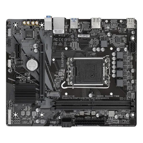 Gigabyte H610m K V2 Intel Lga1700 DDR5 Micro Atx Anakart - Görsel 8