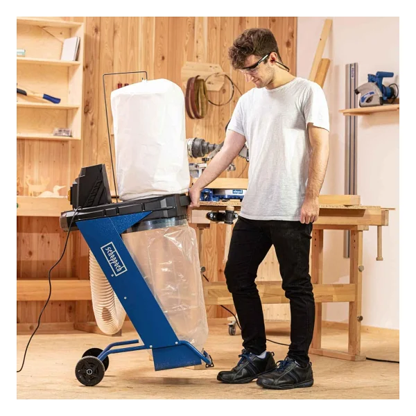 Scheppach Dc500 75 Lt 550 W Toz Emme Makinesi - Görsel 9