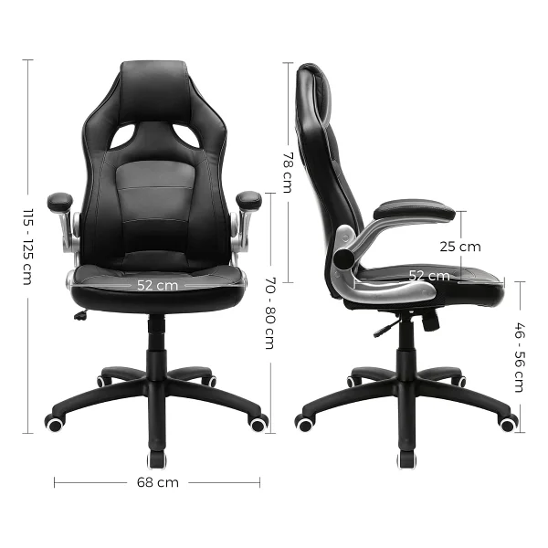 Songmics OBG62B Yönetici Koltuğu - Görsel 3