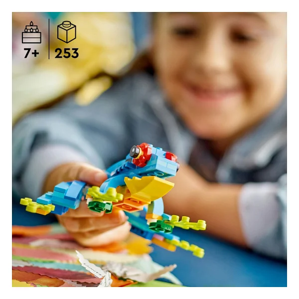 Lego 31136 Creator Egzotik Papağan - Görsel 10