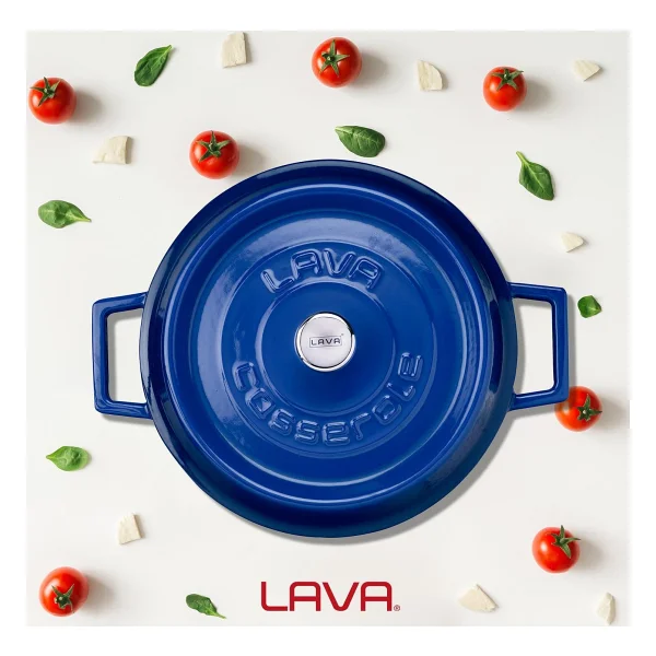 Lava Trendy 24 Cm Yayvan Döküm Tencere - Görsel 7