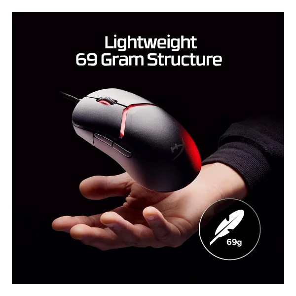 Hyperx Pulsefire Saga A2pb3aa RGB Optik Kablolu Oyuncu Mouse - Görsel 4