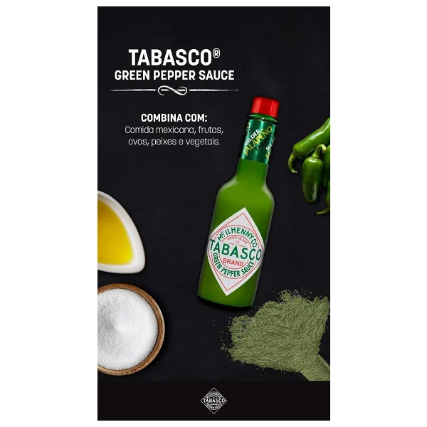 Tabasco Yeşil Biber Sosu 60 Ml - Görsel 2