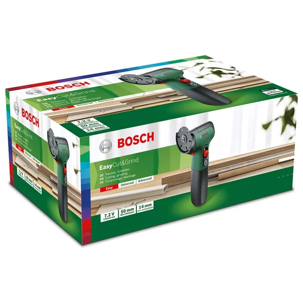 Bosch Home and Garden Akülü EasyCut Grind Kompakt Kesme ve Taşlama Makinesi (2.0 Ah Akü, 7.2 Volt, Karton Kutuda) - Görsel 7