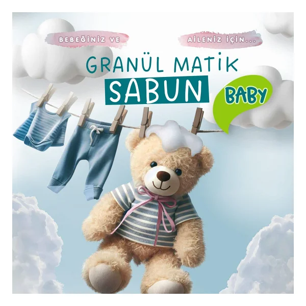 Hacı Şakir Parfümsüz Granül Matik Sabun 1000 gr - Görsel 5