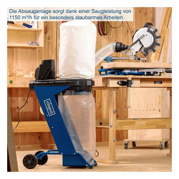 Scheppach Dc500 75 Lt 550 W Toz Emme Makinesi - Görsel 6