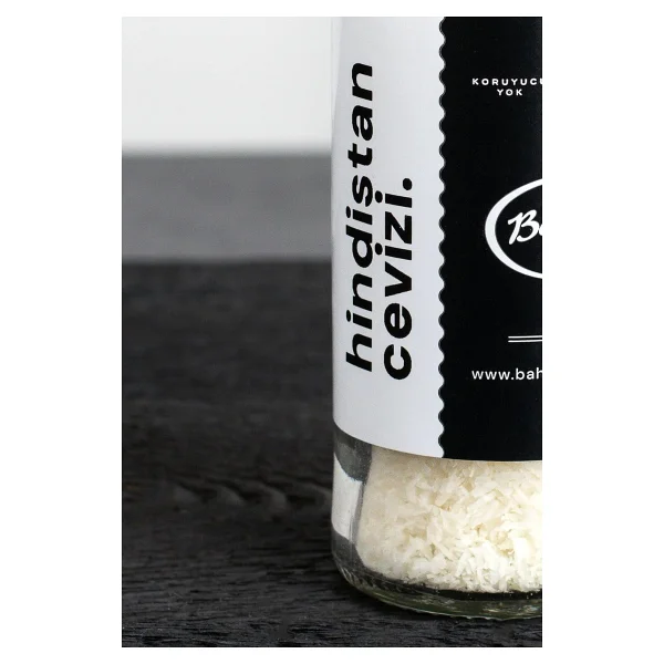 Baharat Dükkanı Hindistan Cevizi 30 Gr (Cam) - Görsel 2