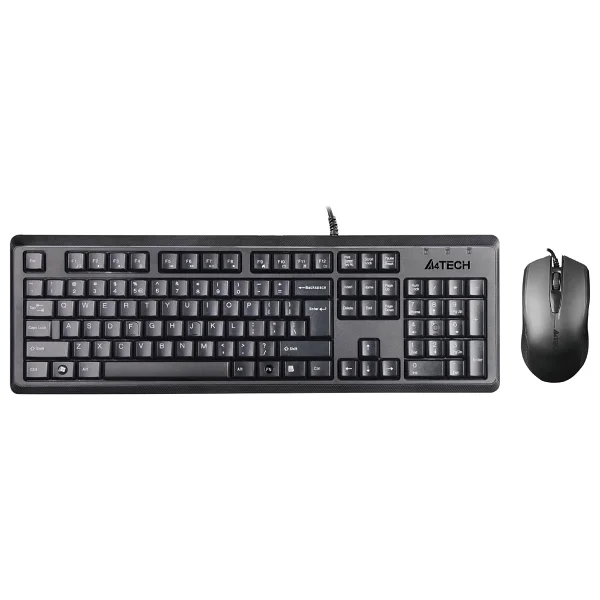 A4 Tech Kr-9276 Kablolu Klavye Mouse Seti - Görsel 2