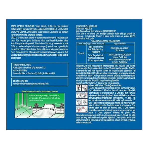 Raid Elektro Likit 2 Yedek 60 Gece - Görsel 3
