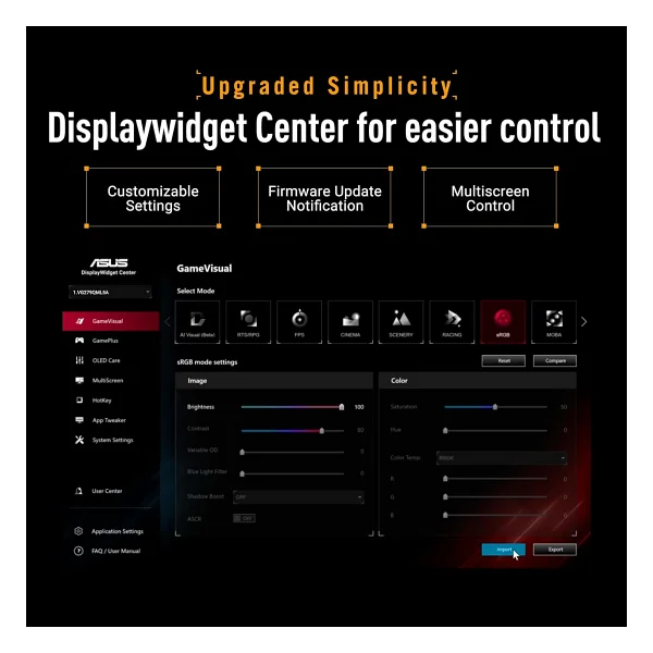 Asus Tuf Gaming Vg279qml5a 27" 0.3 Ms Full HD Pivot Ips 240 Hz Oyuncu Monitörü - Görsel 6