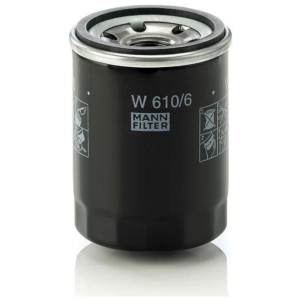 MANN-FILTER W 610/6 Yağ Filtresi (Honda) - Görsel 2