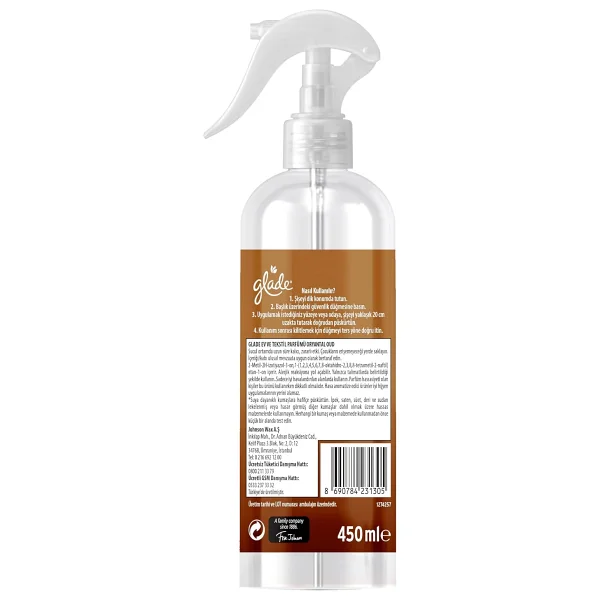 Glade Oryantal Oud Multi Sprey 450 Ml - Görsel 2