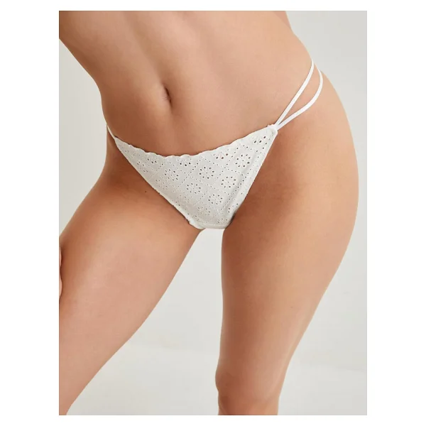 Koton Fisto String Külot Normal Bel Çift Biyeli - Görsel 4