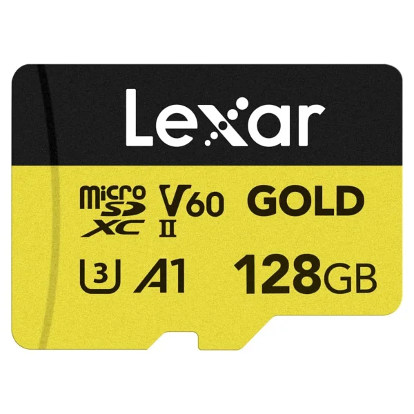 Lexar Professional Gold Series Lmsgold128g Class 10 Uhs-Iı U3 A1 V60 128 GB Micro Sd Kart - Görsel 7
