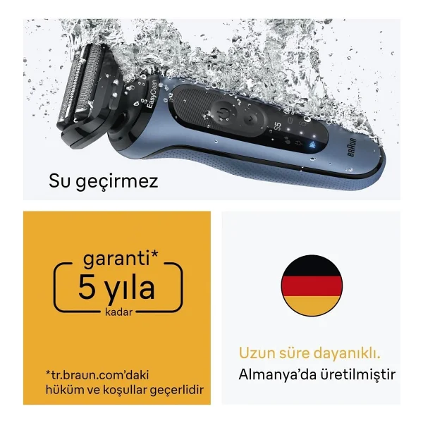 Braun Series 5 A1650s Islak Ve Kuru Tıraş Makinesi - Görsel 6