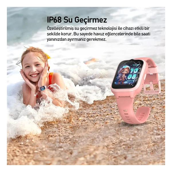 Buff Kids Watch Play Pembe Akıllı Çocuk Saati - Görsel 9