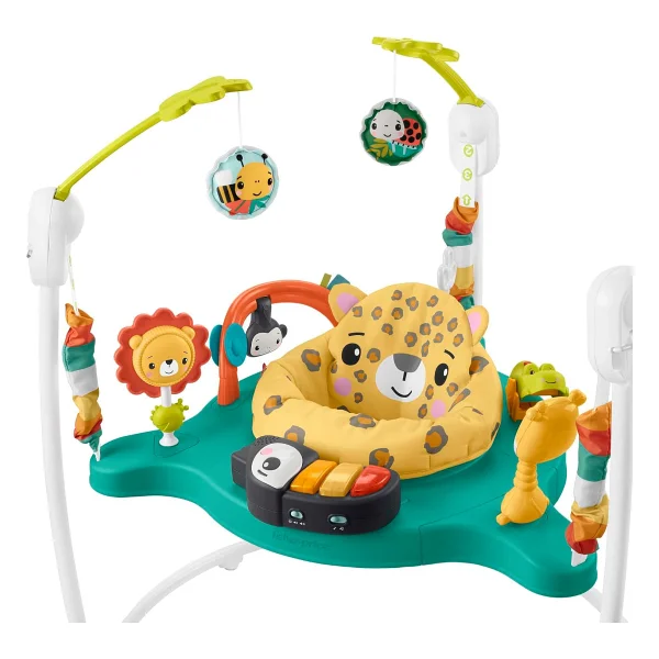 Fisher Price Sevimli Leopar Jumperoo HND47 - Görsel 5