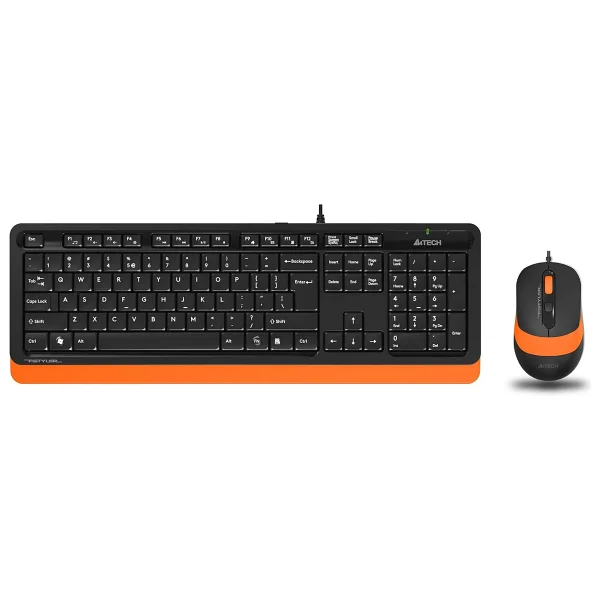 A4 Tech F1010 Beyaz Kablolu Klavye Mouse Seti - Görsel 7
