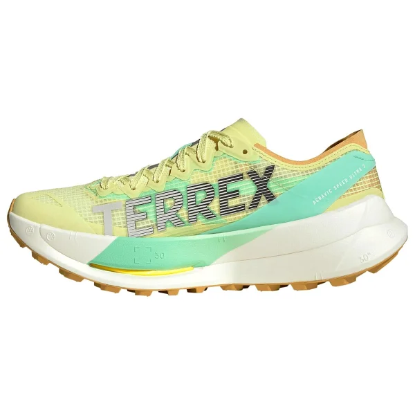 Adidas Terrex Agravic Speed Ultra 2 Hq5066 Sarı-Mint Yeşili Erkek Koşu Ayakkabısı - Görsel 2