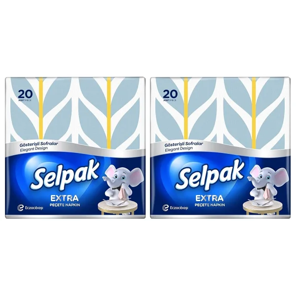 Selpak 20'li Deluxe Peçete - Görsel 7