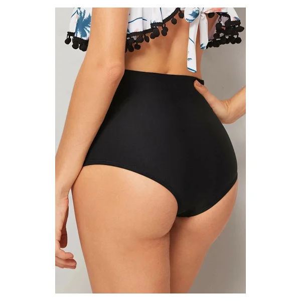 Angelsin Şık Yüksek Bel Bikini Altı - Görsel 3