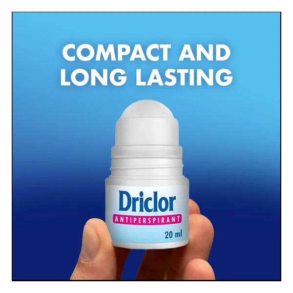 Driclor Antiperspirant 20 Ml Roll-On Deodorant - Görsel 3