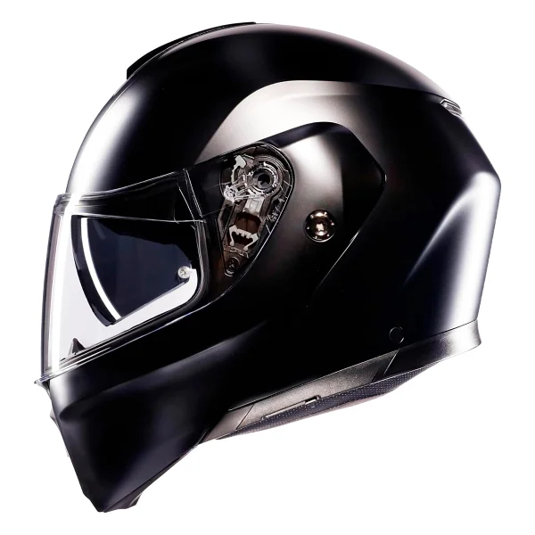 Agv Streetmodular Mono Mat Siyah Çene Açılır Motor Kaskı - Görsel 4