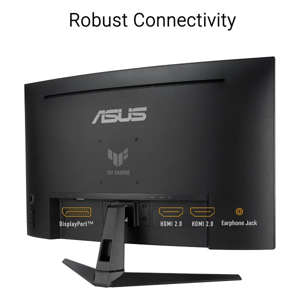 Asus TUF Gaming VG32VQM5B 31.5" 0.5 ms Full HD Curved 250 Hz OC Oyuncu Monitörü - Görsel 6