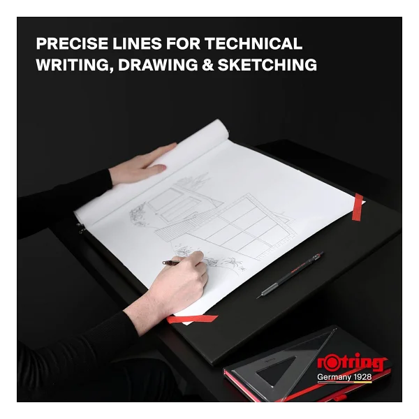 Rotring 600 Gri 0.5 Mm Versatil Uçlu Kalem - Görsel 3