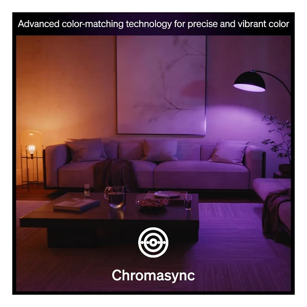 Philips Hue LED A67 lamba, beyaz ve renkli ambiyans, E27 duy, 11,8 W, tam spektrumlu ışık 1000 K-200 - Görsel 7