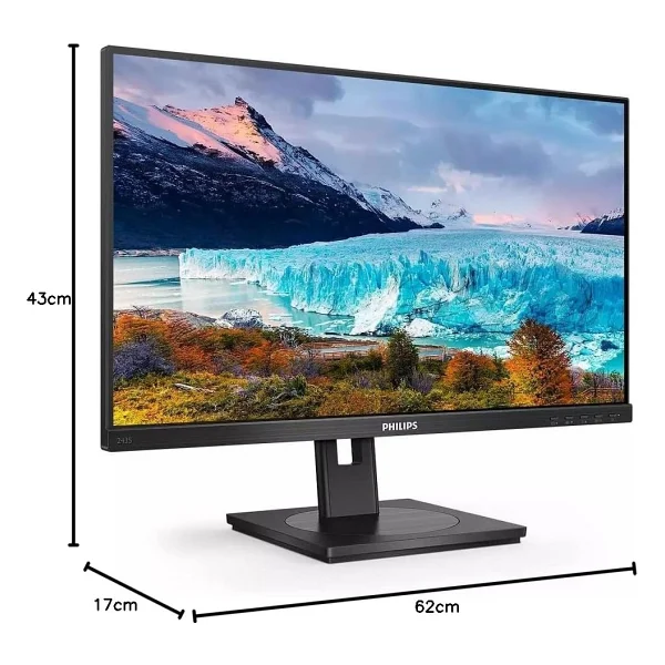 Philips 243S1/00 23.8" 4 ms Full HD Pivot IPS 75 Hz Monitör - Görsel 7