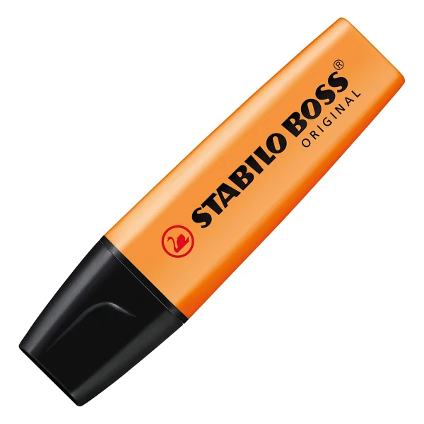 Stabilo Boss Original Turuncu Fosforlu Kalem - Görsel 5