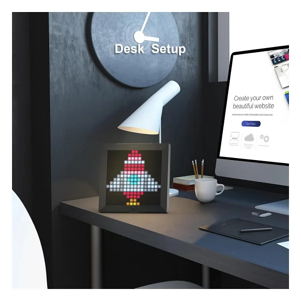 Divoom Pixoo 16x16 Piksel LED Fotoğraf Çerçevesi - Görsel 7