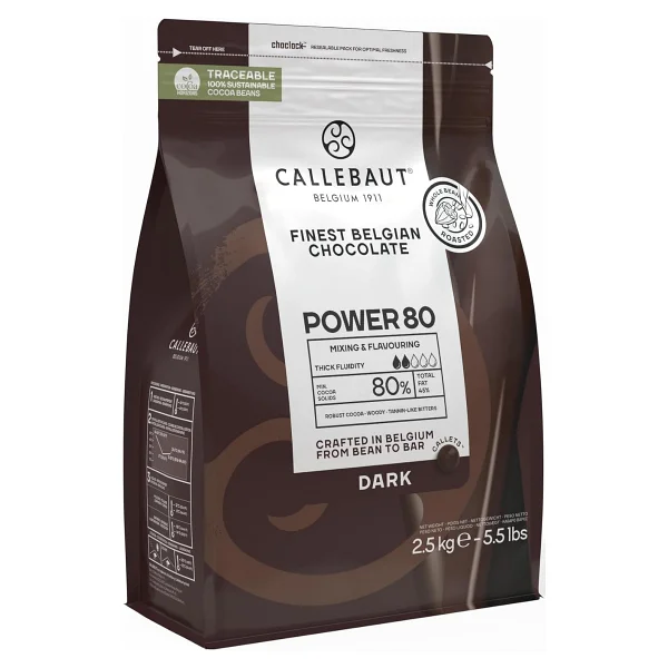 Callebaut 811 2.5 Kg Bitter Damla Çikolata - Görsel 2