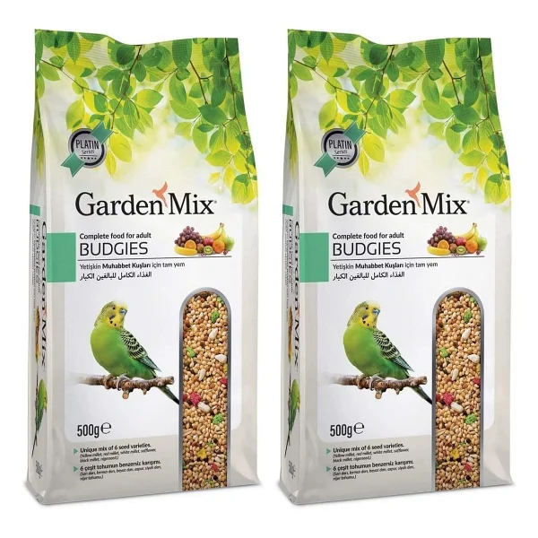 Gardenmix Platin Meyveli 1 Kg Muhabbet Kuşu Yemi - Görsel 5