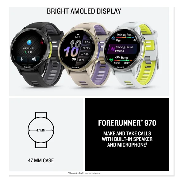 Garmin Forerunner 970 Akıllı Saat - Görsel 8