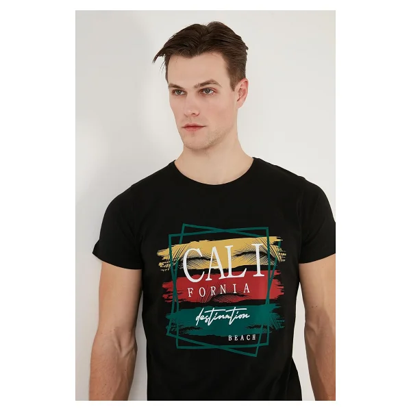 Buratti Erkek T Shirt 541calıfornıa24 - Görsel 4