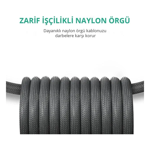 Ugreen 5.1 Dijital Toslink Optik Ses Kablosu 1.5 Metre - Görsel 6