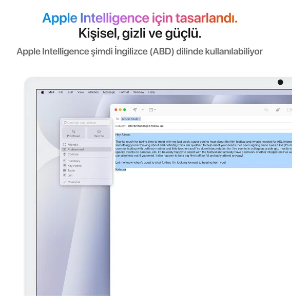 iMac M4 16 GB 256 GB SSD 24" 4.5k All İn One PC - Görsel 3
