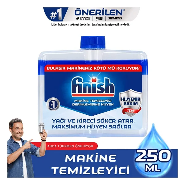 Finish 250 Ml Bulaşık Makinesi Temizleyici - Görsel 4