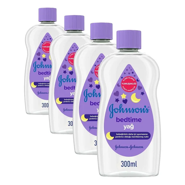 Johnson's Baby Bedtime Bebek Yağı 300 Ml - Görsel 8