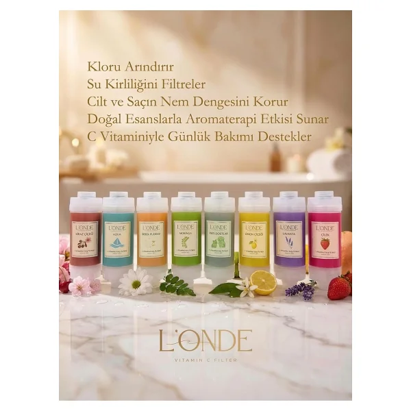 L'onde C Vitaminli Duş Filtresi Lavanta - Görsel 3