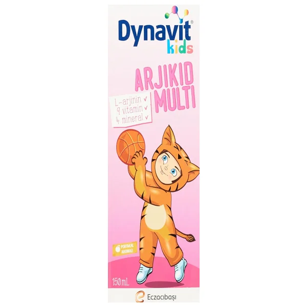 Dynavit Kids Arjikid Multi Şurup 150 ml - Görsel 7