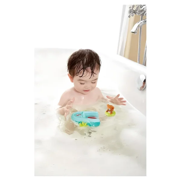 Hape Çek-Bırak Tekne Ve Ayıcık Banyo Oyuncağı - Görsel 5